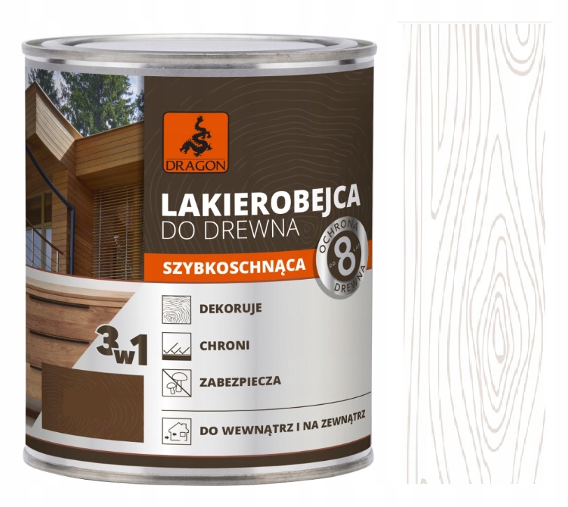 Dragon Rychleschnoucí Lak 3V1 5 L Bílý