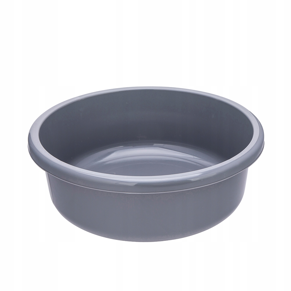 Plastikowa miska miednica na zmywanie pranie Altom Design 9 l szara Stan opakowania oryginalne
