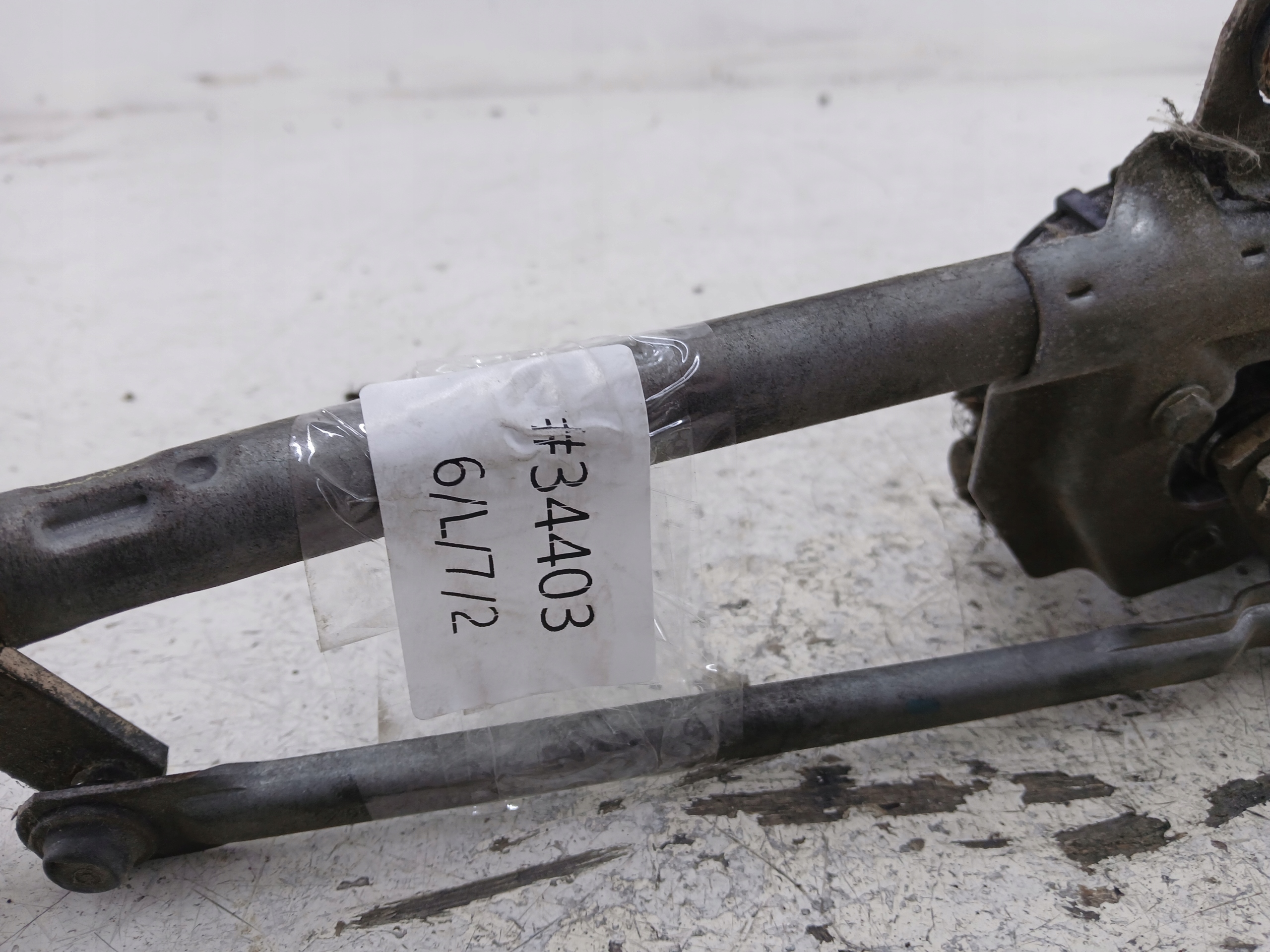 VW GOLF IV wiper mechanism front 1J1955113A