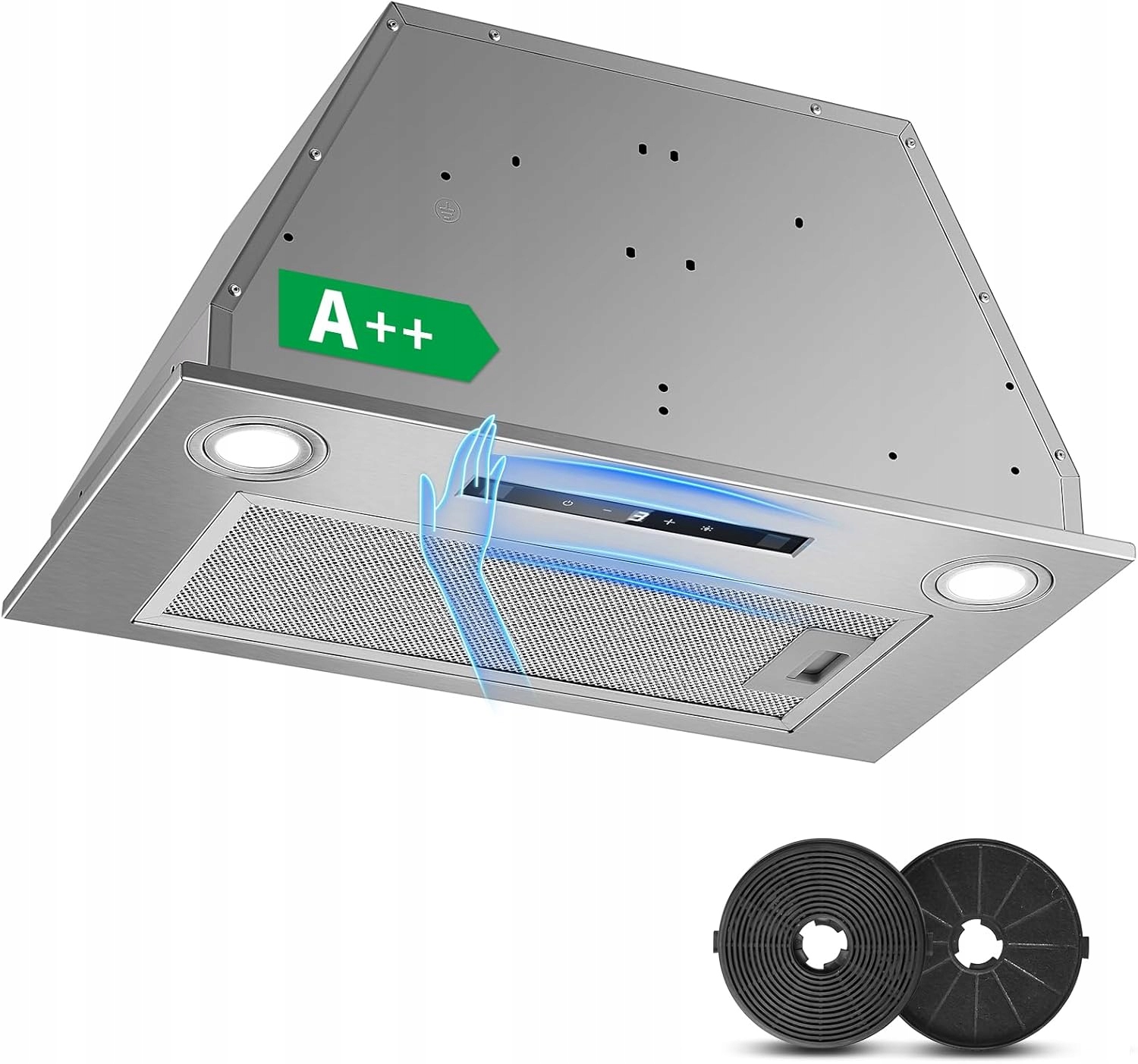 Okap Kuchenny Do Zabudowy 52CM 400M3/H Led