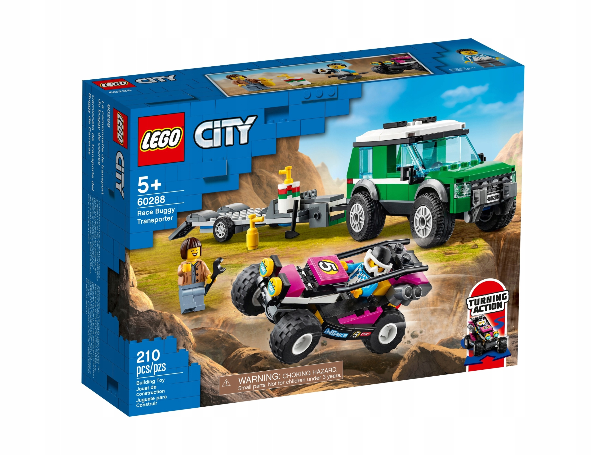 Lego City 60288 Transportér závodního vozítka Nový