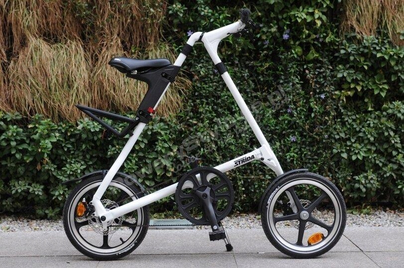 Rower składany STRIDA LT / biały Kod producenta STLTBLUERO