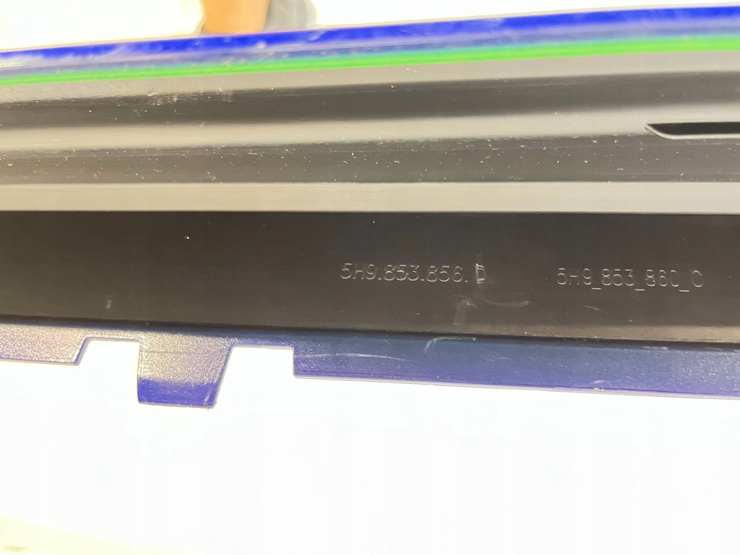 moulding threshold right Volkswagen Golf VII R LINE 5H9853860C CALA