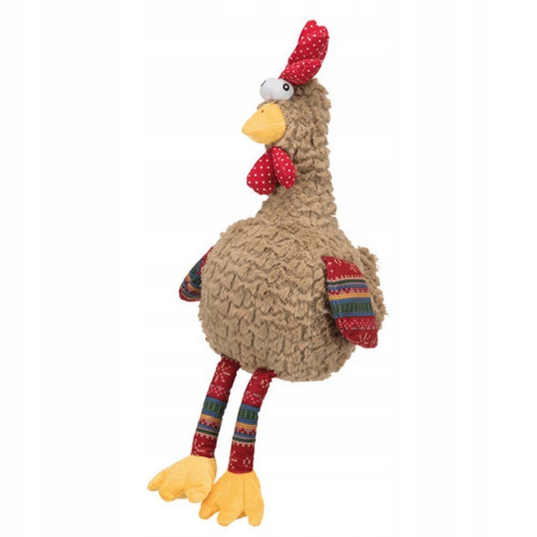 Trixie Plyšová Hračka pro psy Polyester , papírově křupavý kohout 60 cm