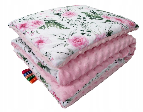 

kocyk Minky 75x100 kołderka poduszka