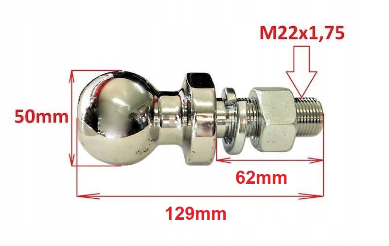 KULA HAKA ATV ZACZEP DO QUADA HAK PRZYCZEPKI Producent inny