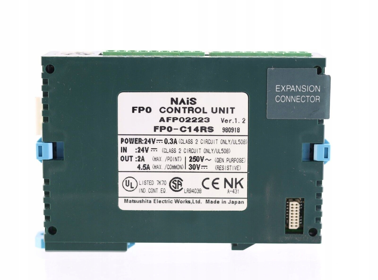 NAIS FP0-C14RS FP0C14RS AFP02223 Rodzaj sterownik PLC