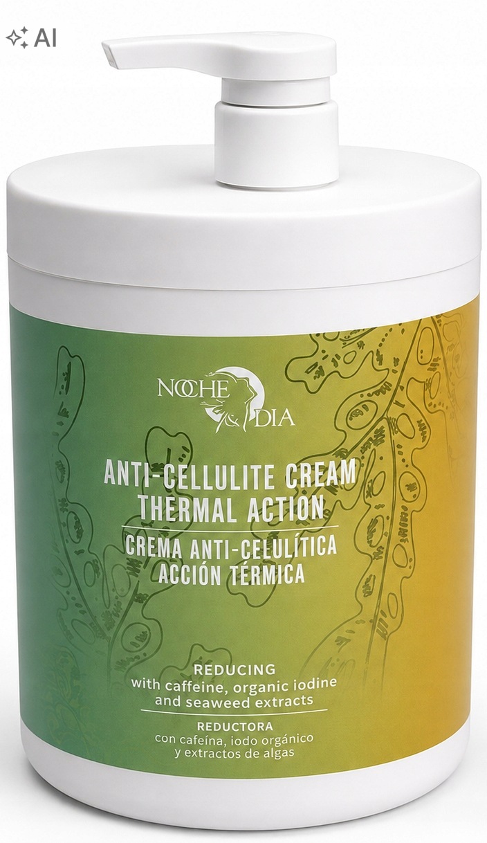 Noche Y Dia Hřejivý Krém Proti Celulitidě 1000 ML