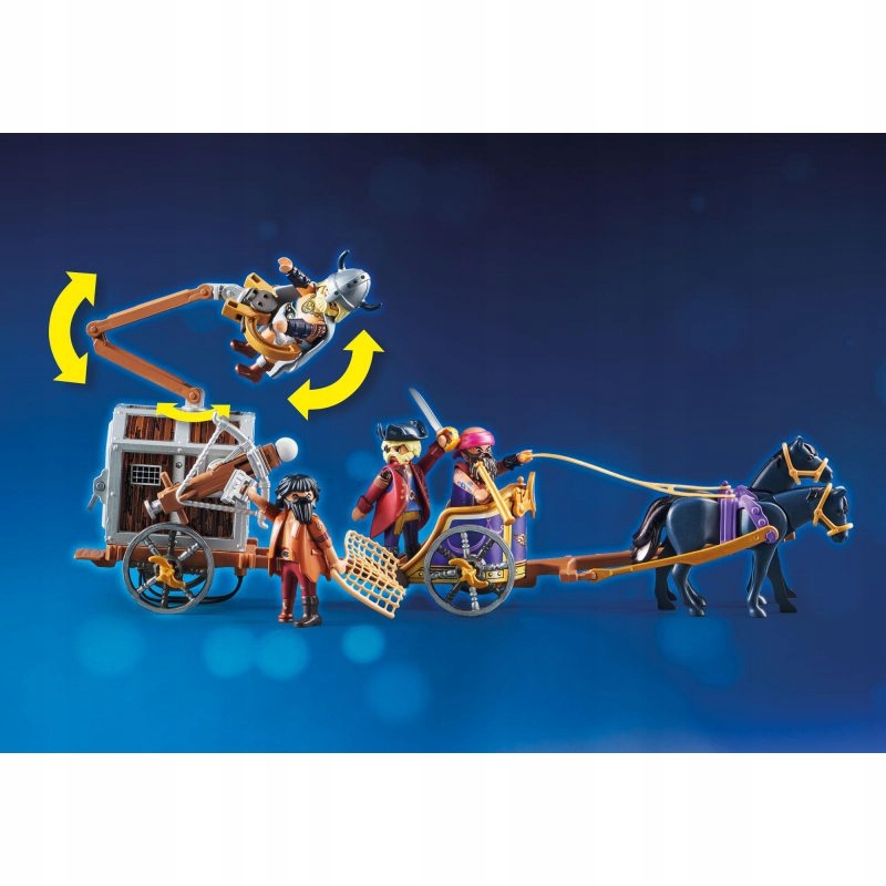 PLAYMOBIL 70073 THE MOVIE Charlie i powóz Bohater brak