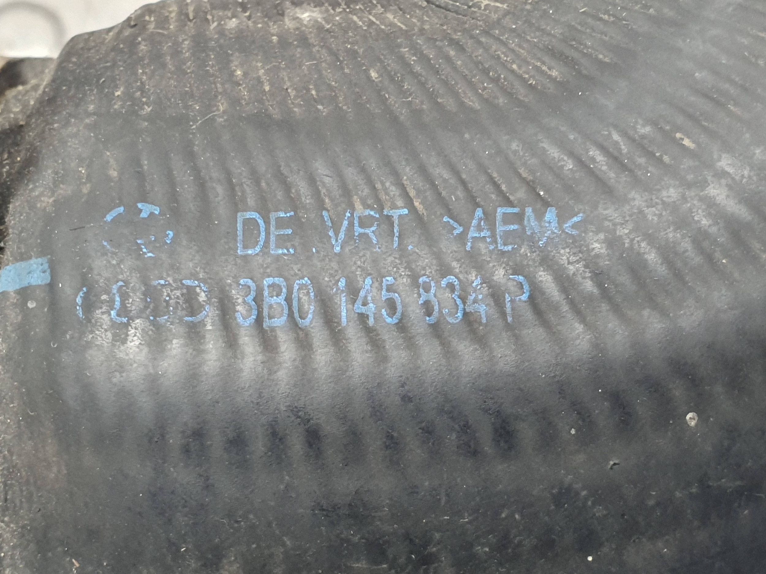 cijev prijenos interkulera 3B0145834P VW PASSAT B5 AUDI A4 B6 1.9 TDI