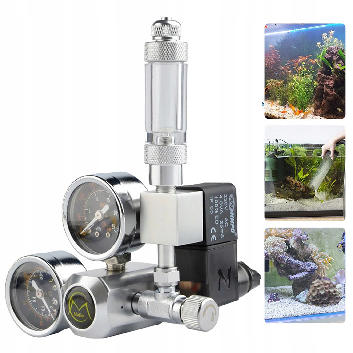 Butlový redukční ventil Redukční ventil CO2