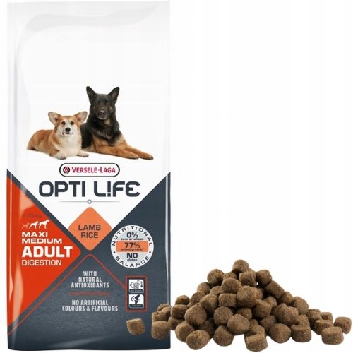 Versele Laga Opti Life Adult Digestion Medium Maxi 12,5kg