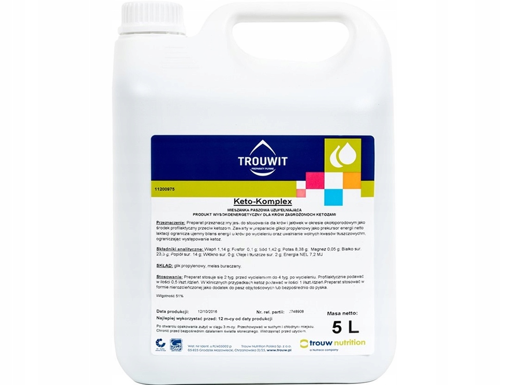 Trouw Trouwit Keto-komplex 5 L