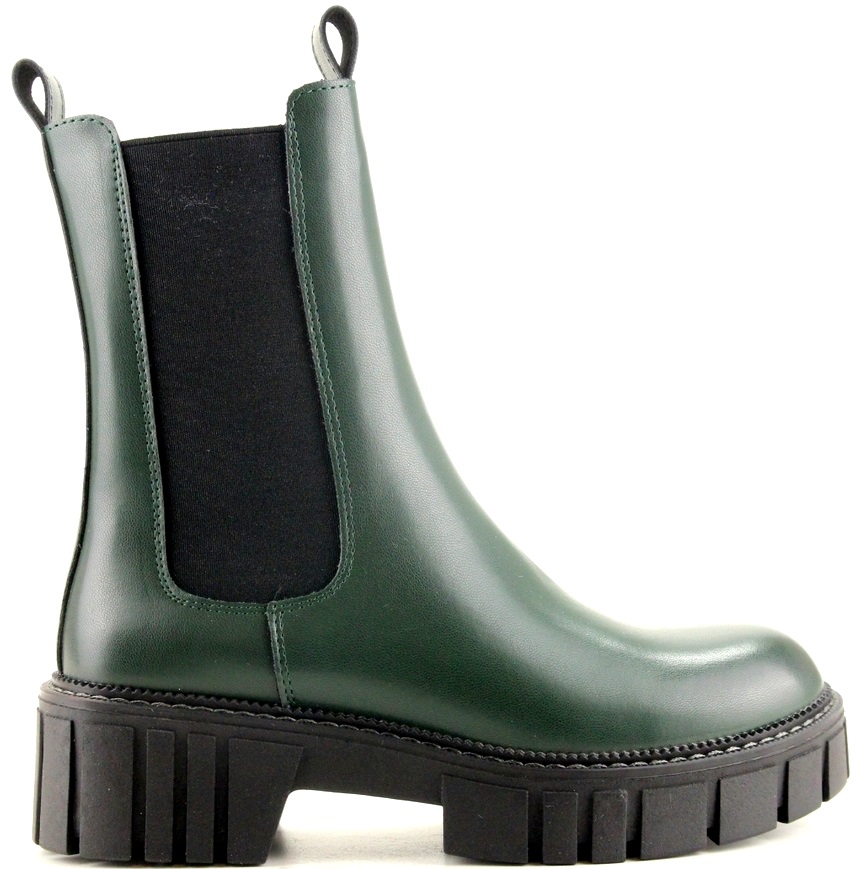 iBUTY Kotníkové Boty Trapery Workery Sergio 774 Zelené 37