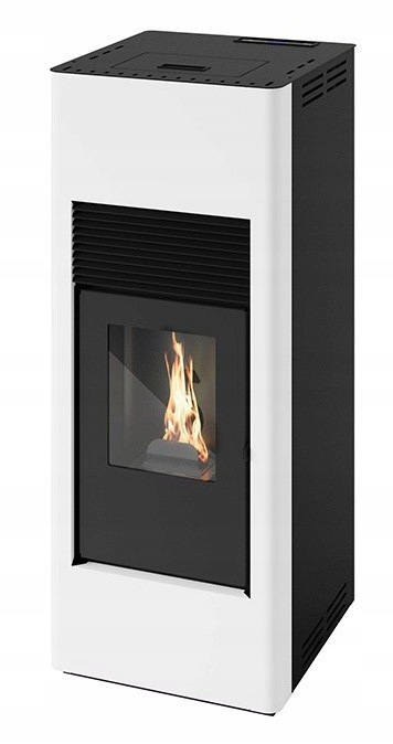 Piec na pellet Eva Calor Marisa 2.0 8,0 kW Biały