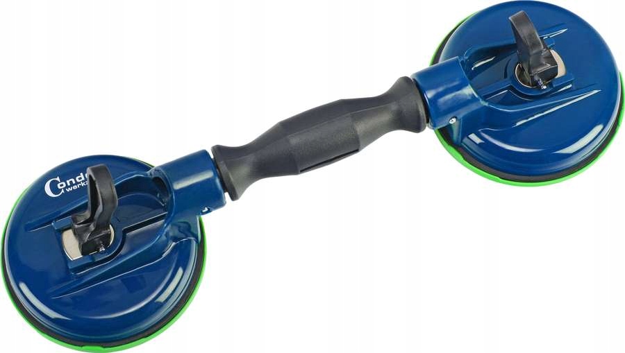 Držák na sklo 2x115 mm, 70 kg