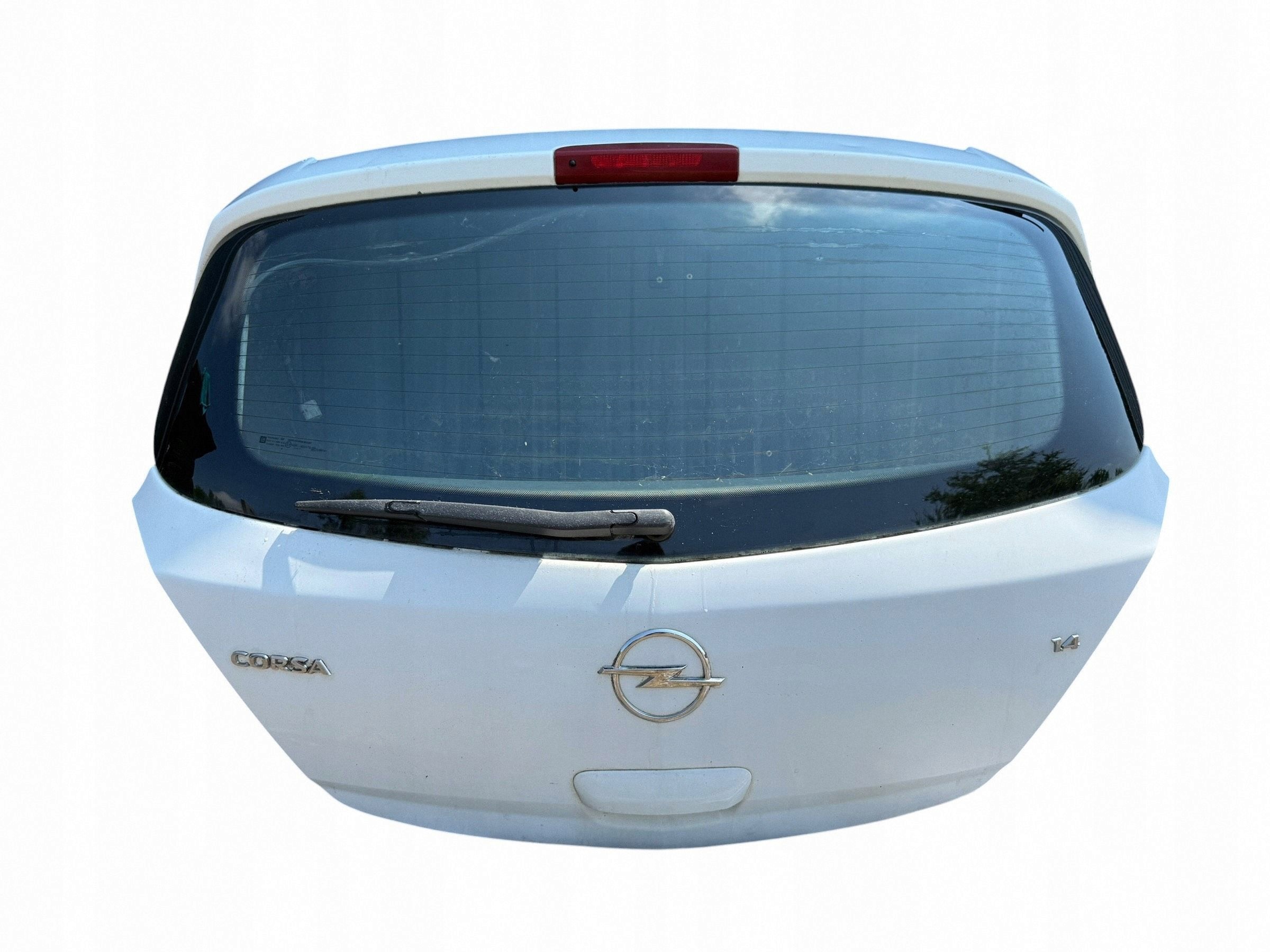 trunk door boot rear part rear Opel Corsa D 5D 5 door