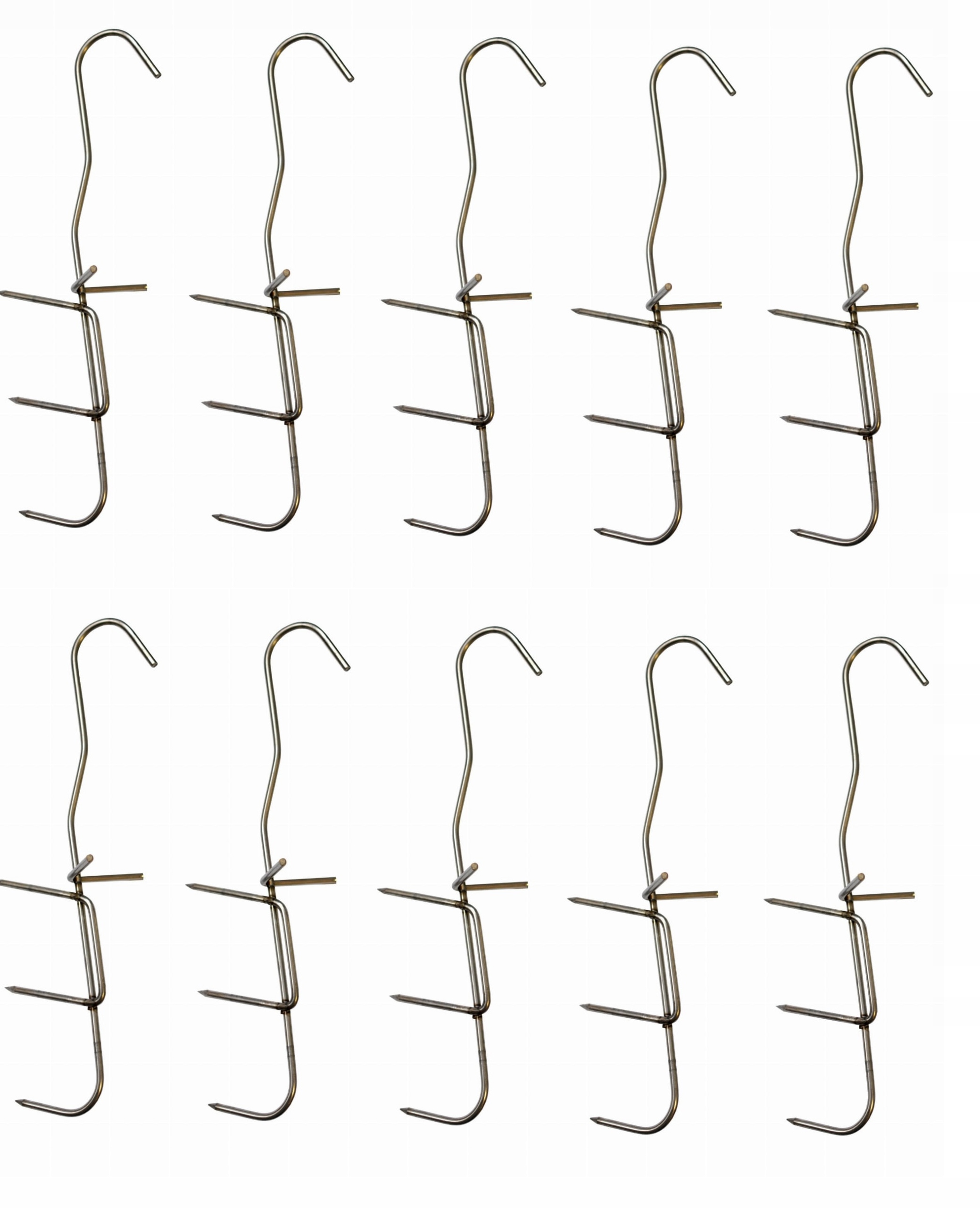 

Haki Potrójne do ryb nierdzewne 10szt