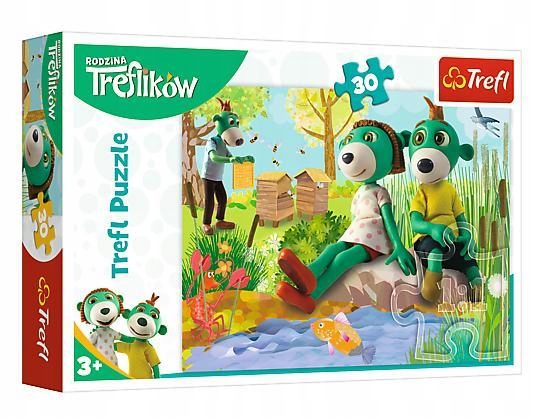

Puzzle 30 Trefliki Nad Stawem Trefl, Trefl