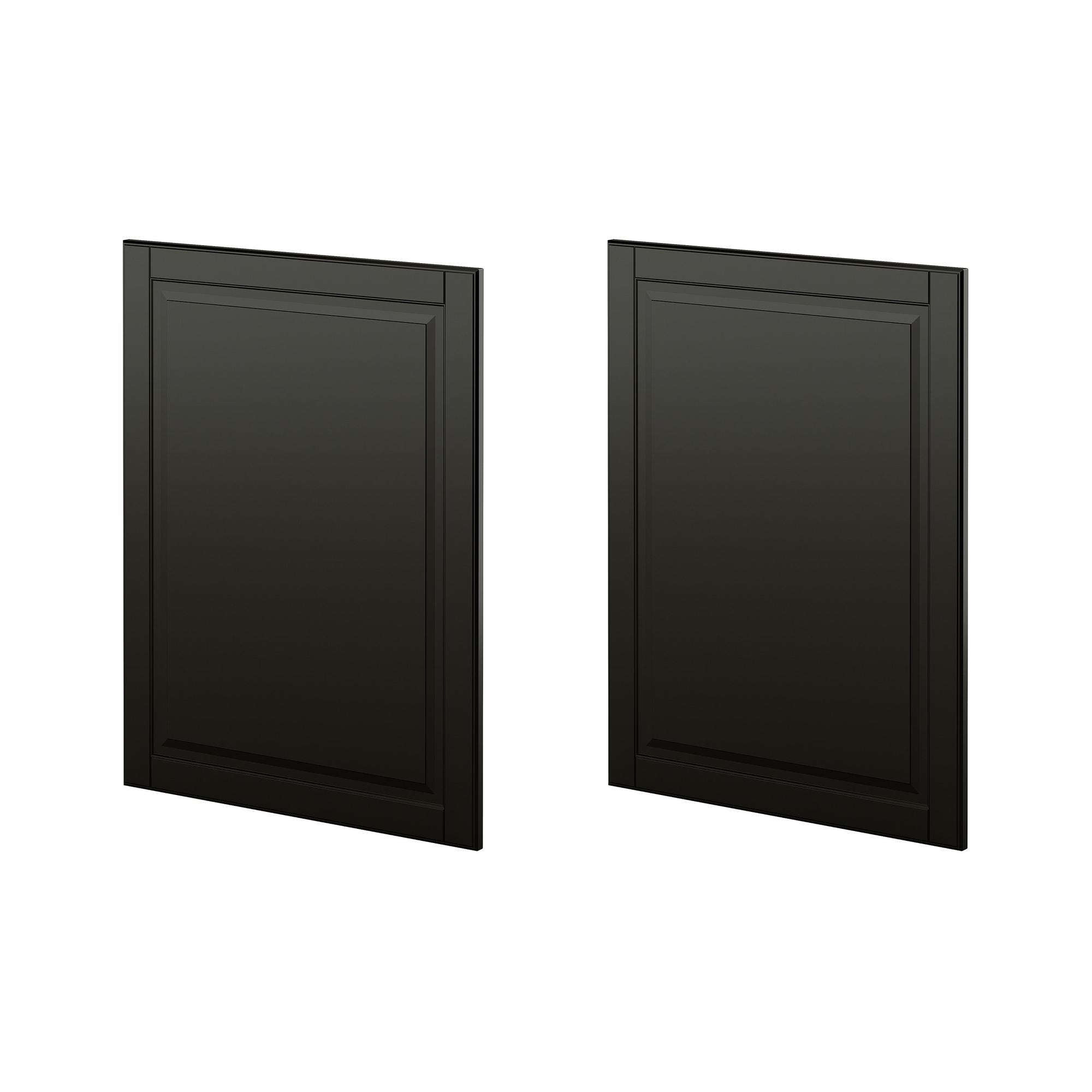 2 szt. Front do zmywarki 60 cm czarny pasuje do Metod