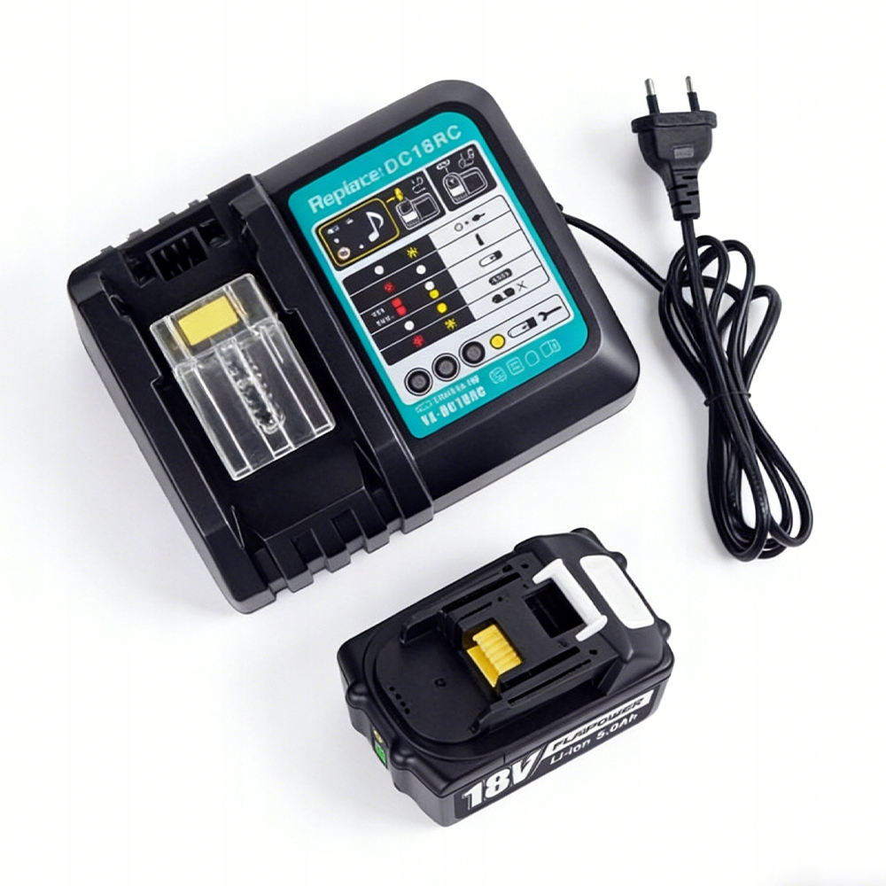 Zamiennik Ładowarki Makita 18V 14.4V DC18RC Do Akumulatorów BL1840 BL1830