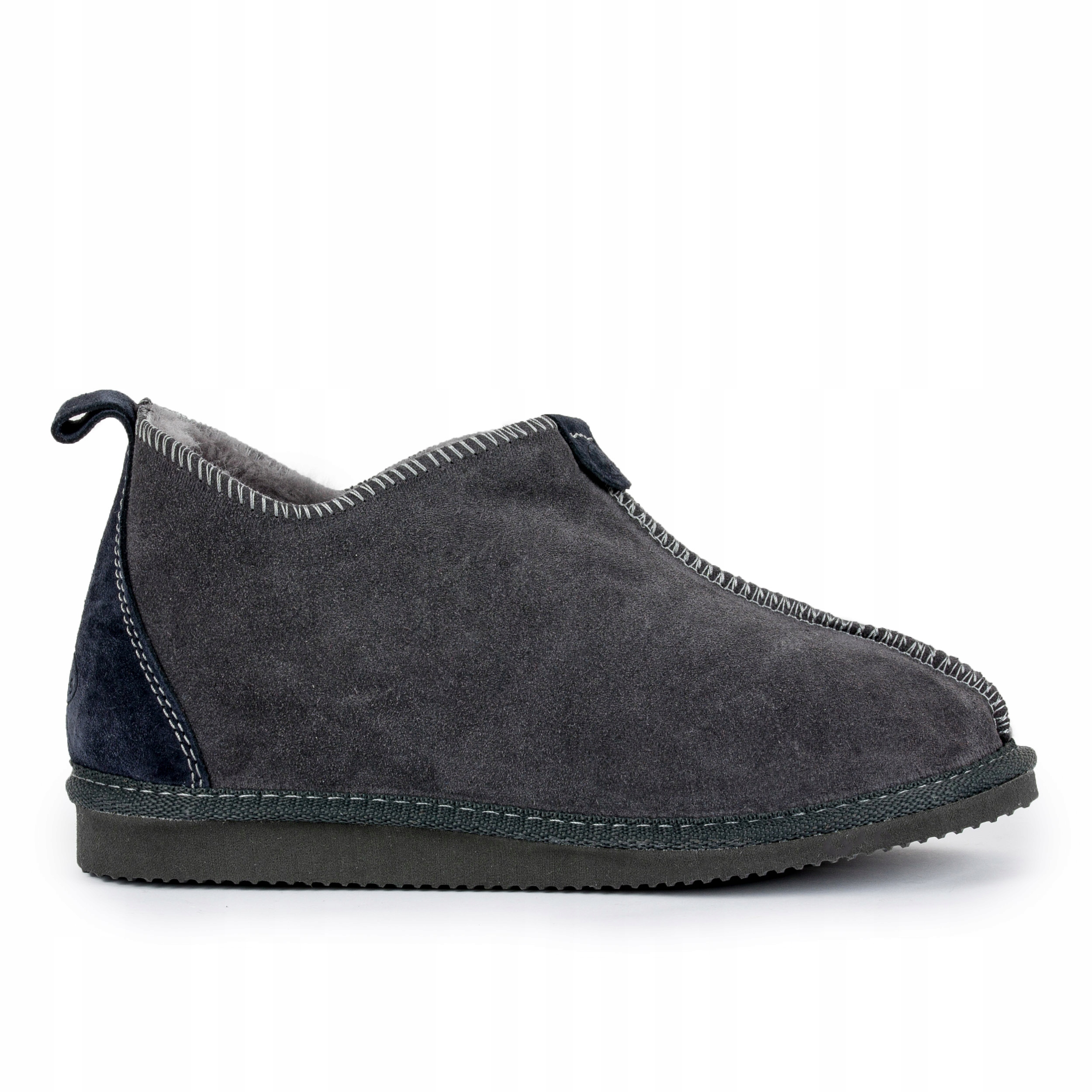 Pantofle Horalské šedé na široké chodidlo vel. 39