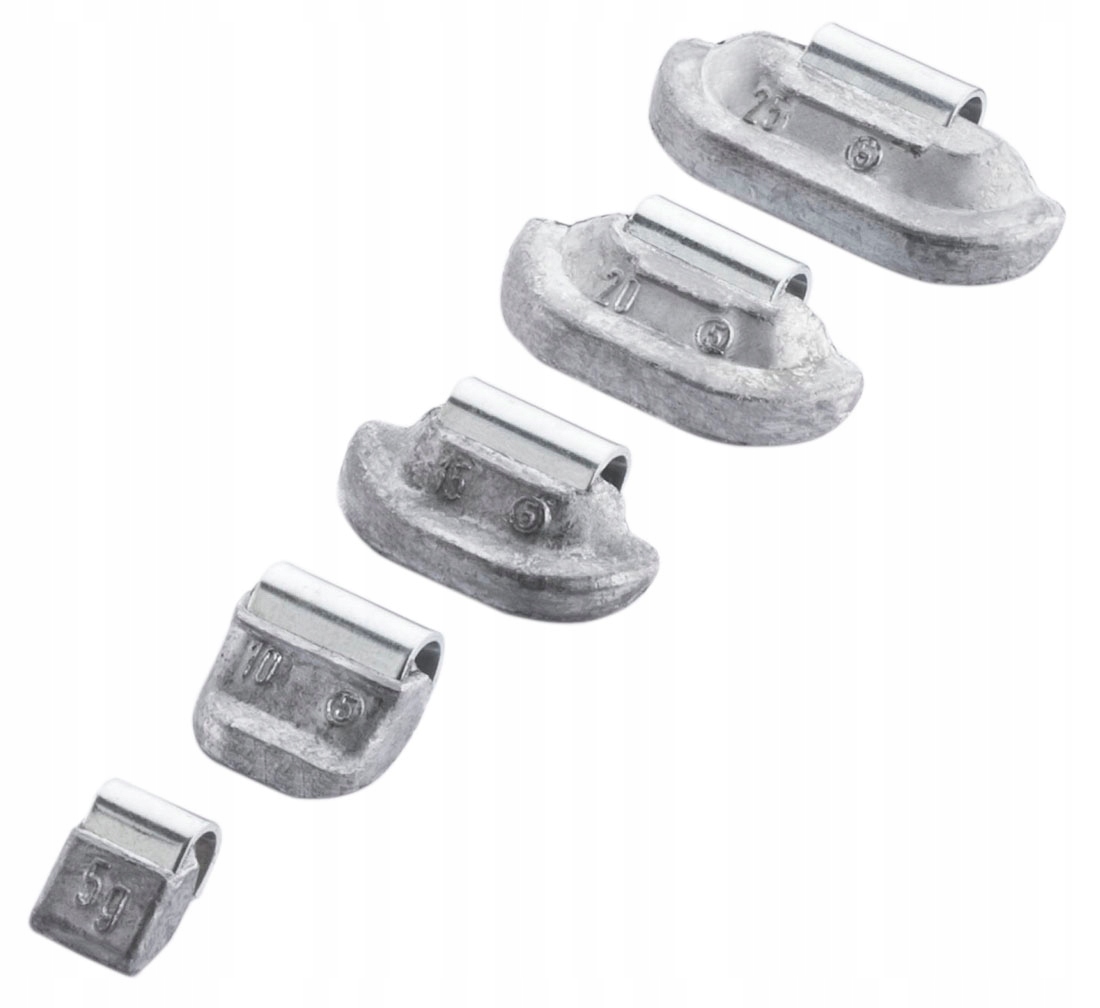 Ciężarki Nabijane Ołowiane FIVESTARS 5-25g 500szt