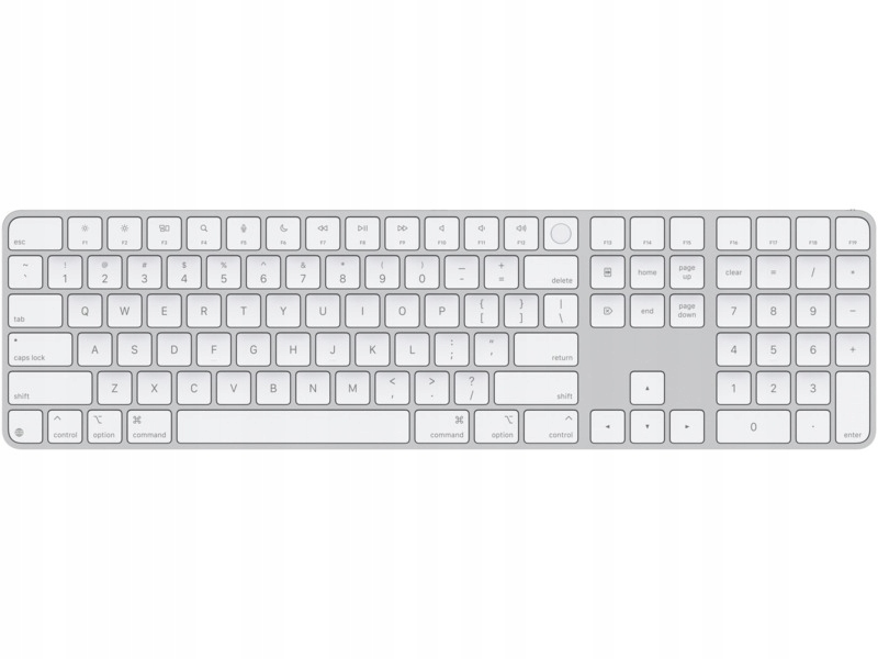 Klawiatura Apple Magic Keyboard z Touch ID Biały