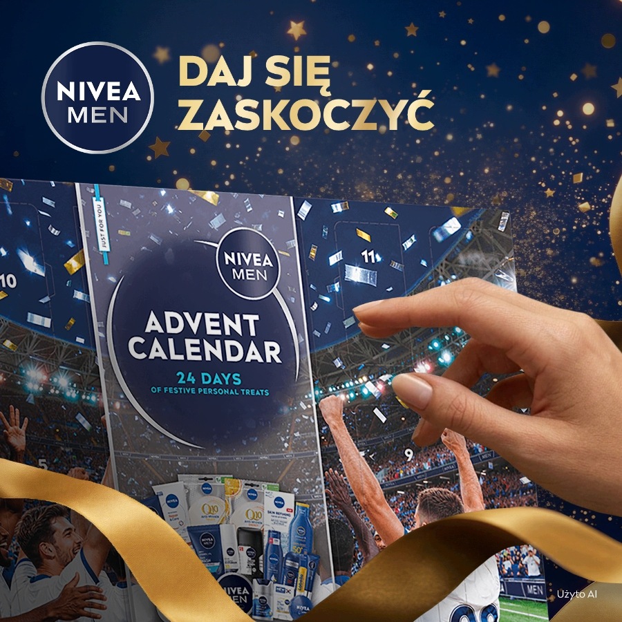 Адвент-календарь NIVEA Men 2026, 24 средства для ухода за лицом, телом и бритья — фото 6