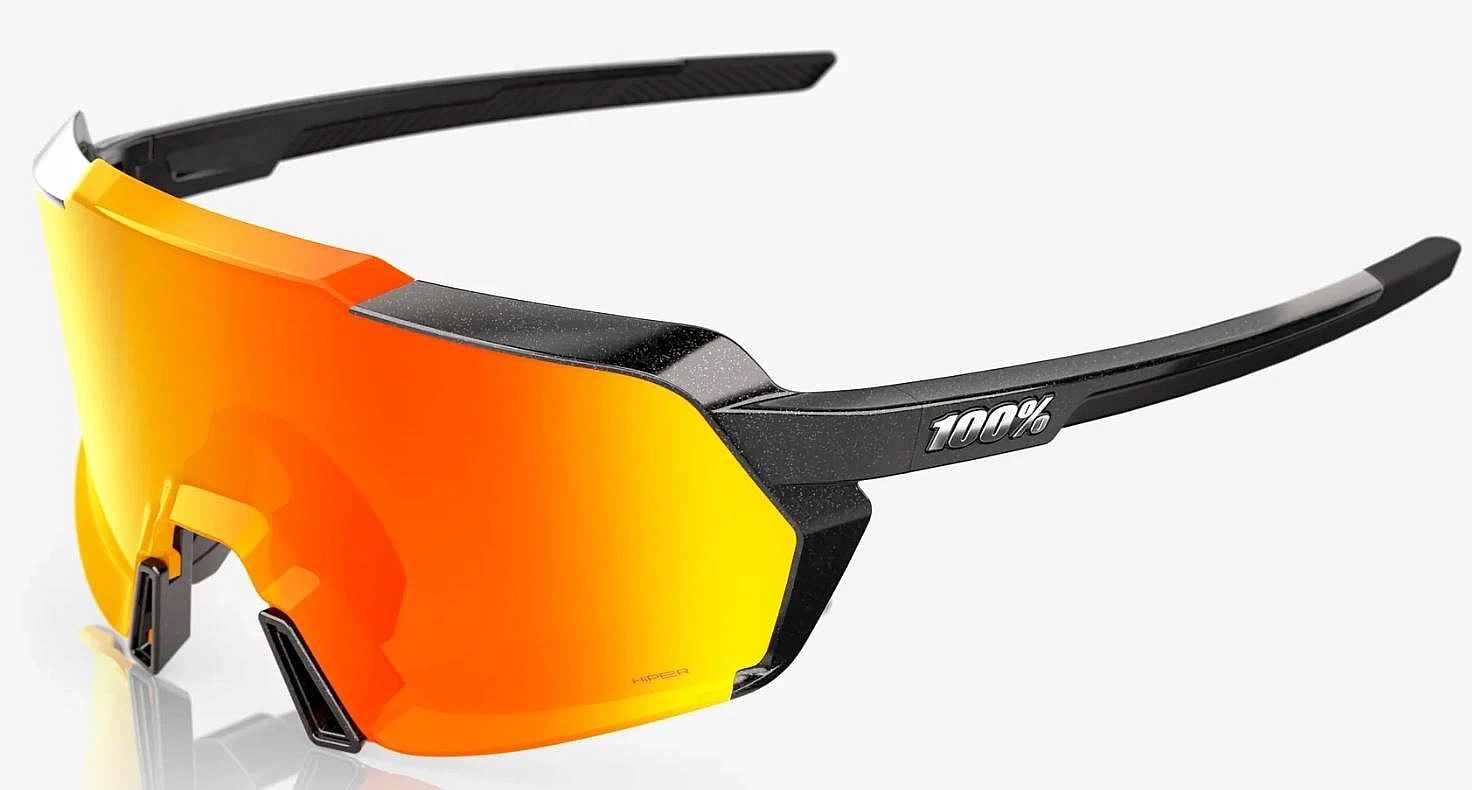 okulary 100% Korbin Gloss Metallic Black/HiPER