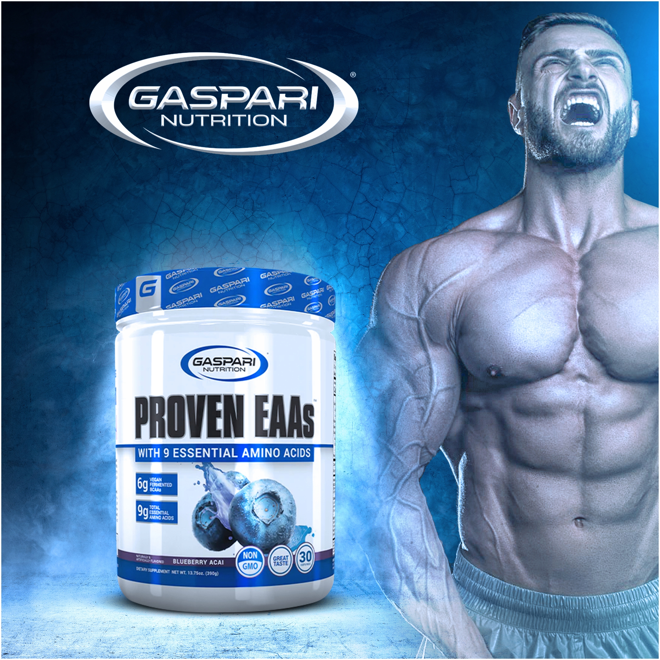 Gaspari Proven EAAS 390g REGENERACJA MIĘŚNI WEGE EAN (GTIN) 00646511026599