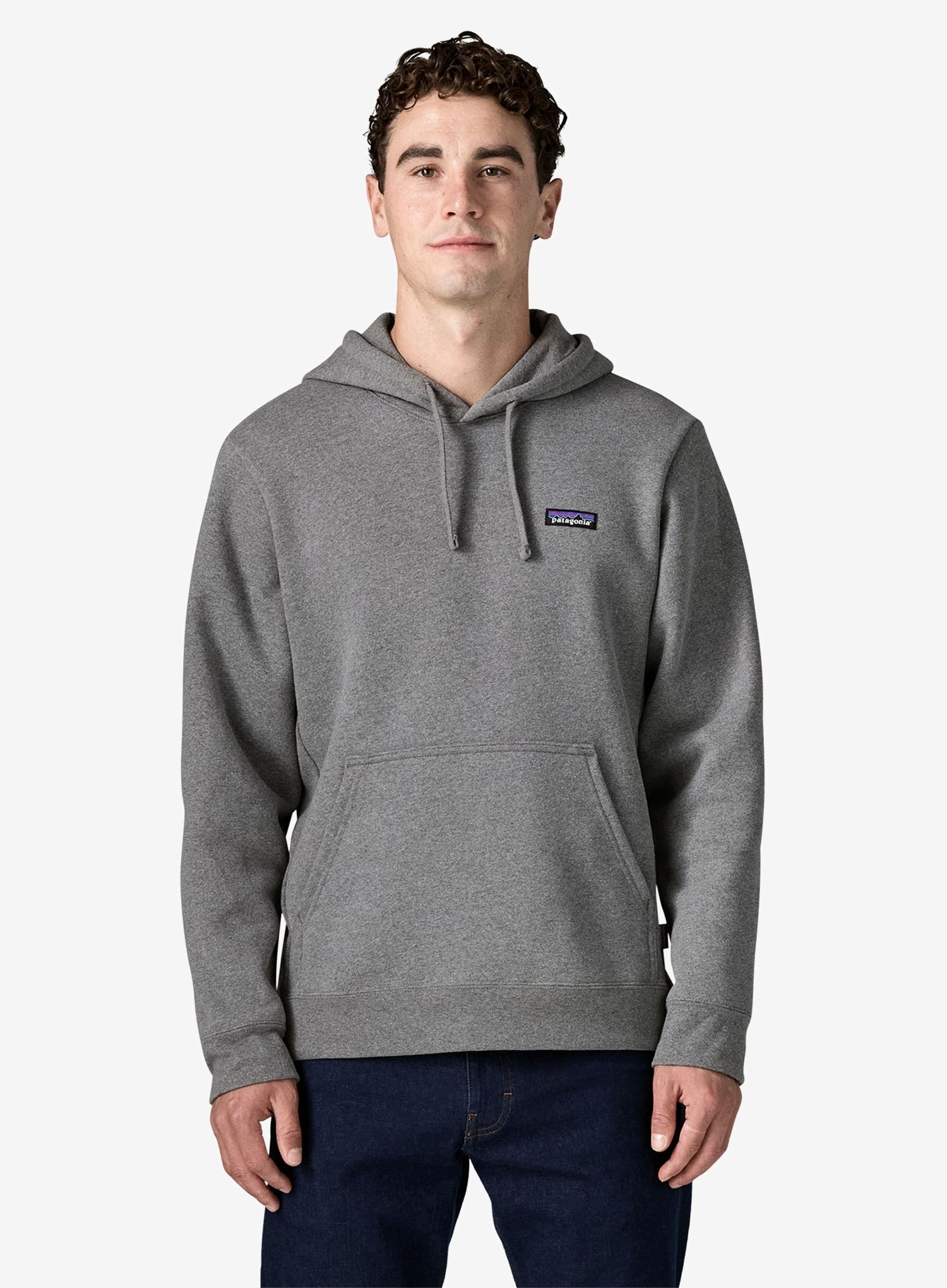 Bluza z kapturem Patagonia P-6 Label Uprisal Hoody gravel heather XL