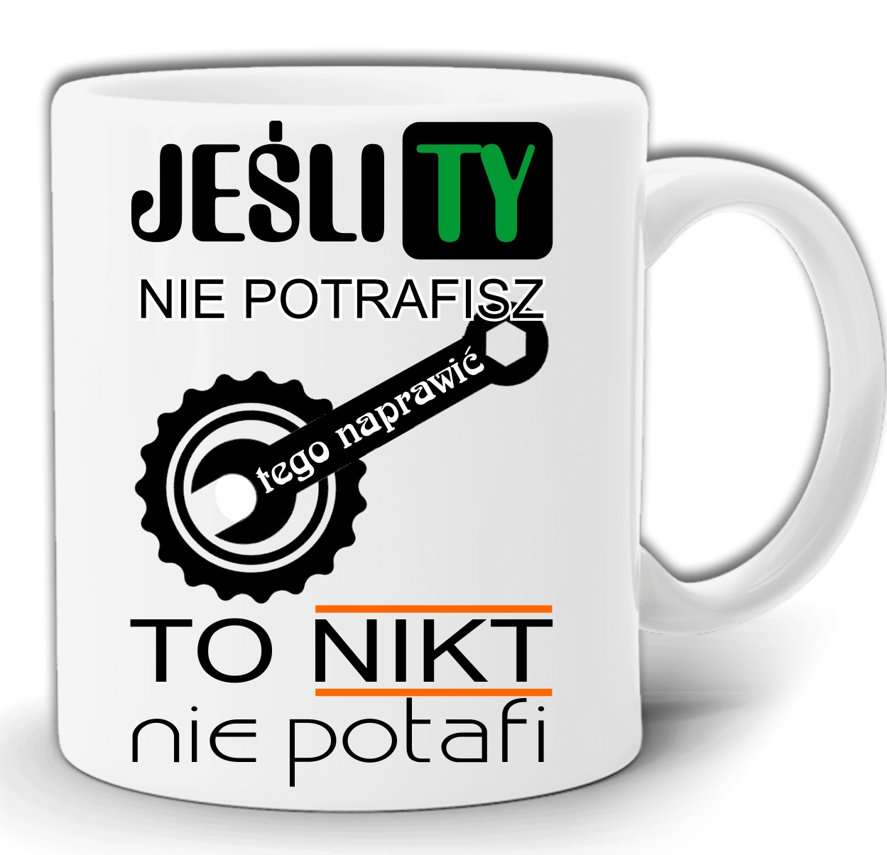 

Jeśli Ty Nie Naprawisz To Nikt Kubek +pudełk GW135