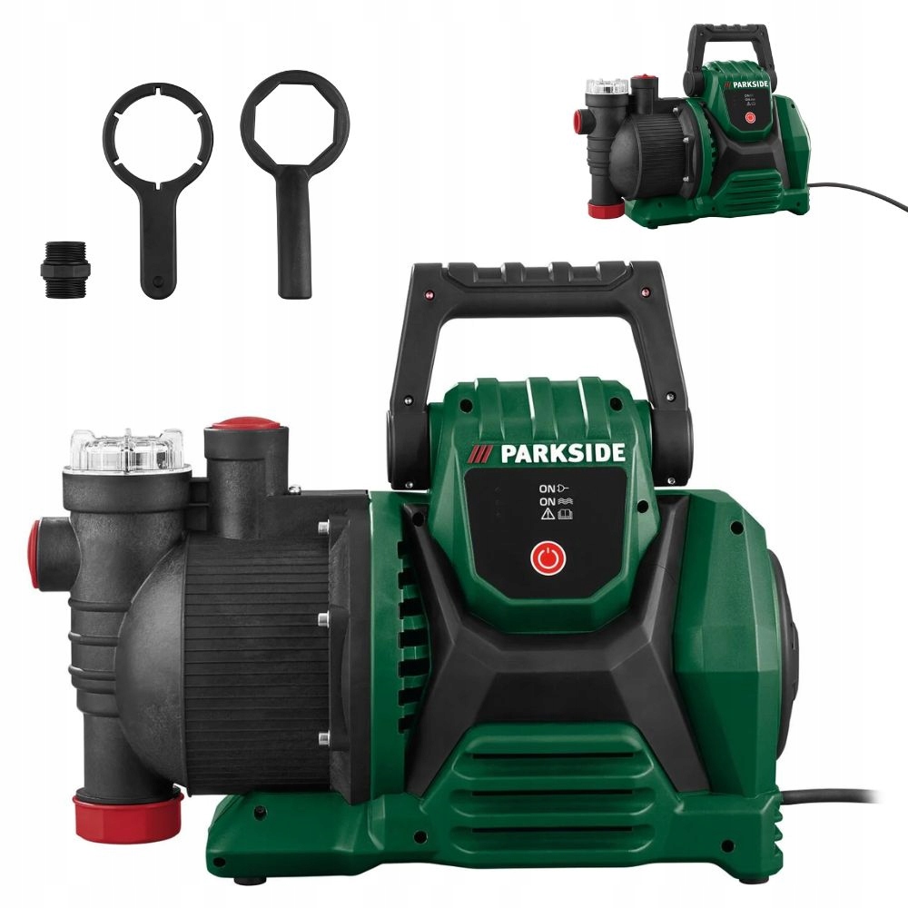 Povrchová Pumpa Na Vodu Parkside Phga A1 1000 Pri 3300 L/h