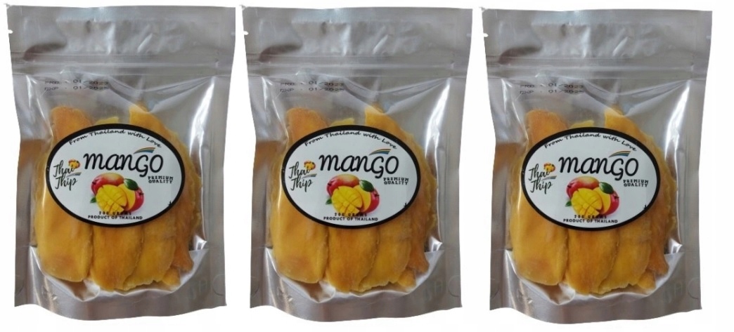 3 X Mango suszone krojone 3x 500g=1500 g Targroch