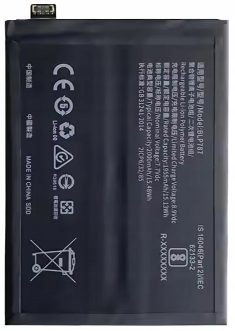Nowa Bateria BLP787 Do Oppo Reno 4 Pro 4000mAh