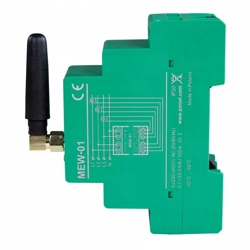 

Monitor WiFi - licznik energii 3-Fazowy MEW-01