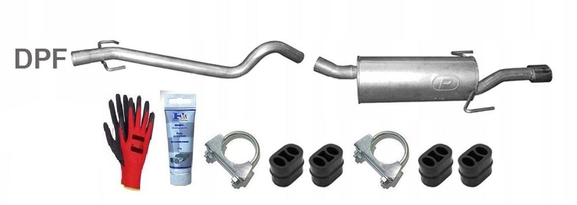 Opel Astra H 1.9CDTi Od Roku 2005 Hatchback Coupé Opravná Trubka Tlumič bonus