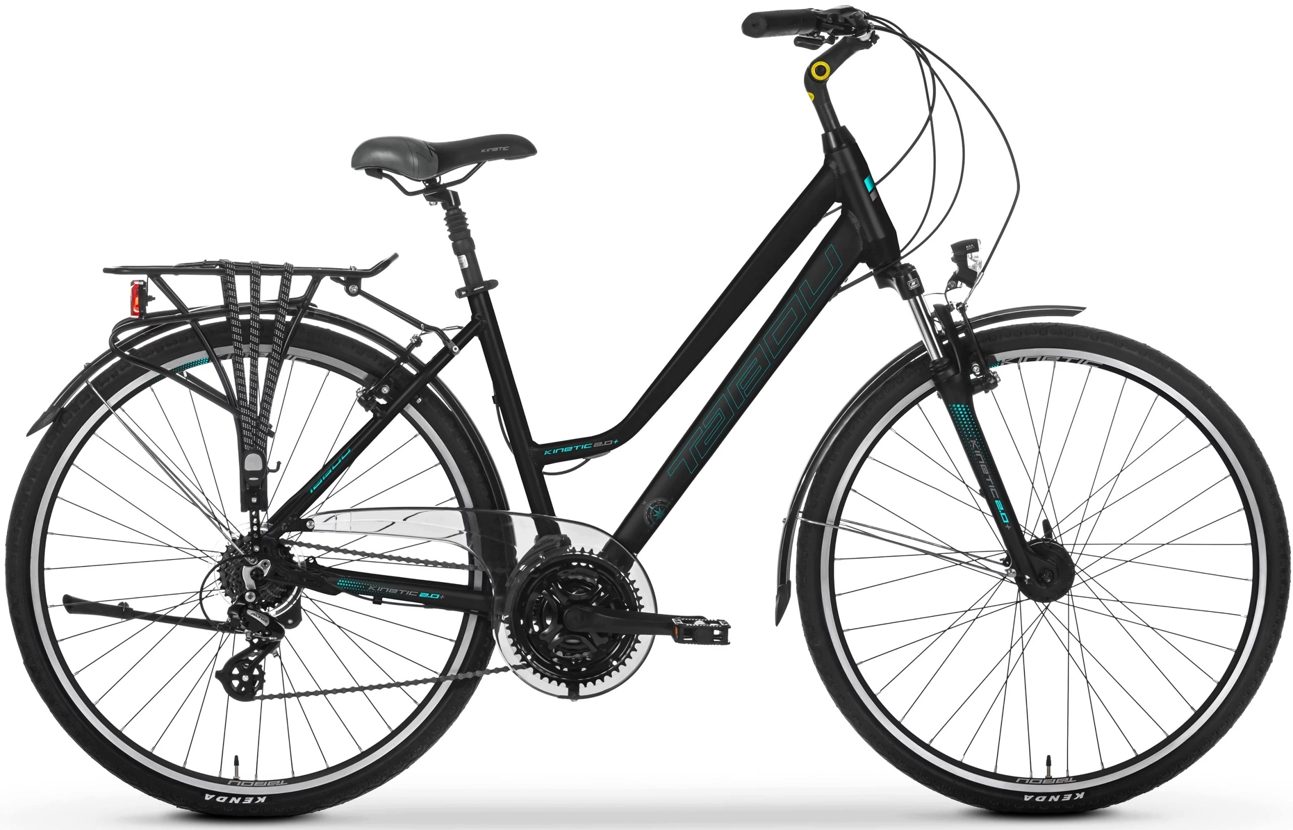 Rower trekkingowy Tabou Kinetic 2.0 Plus W M 19" black blue