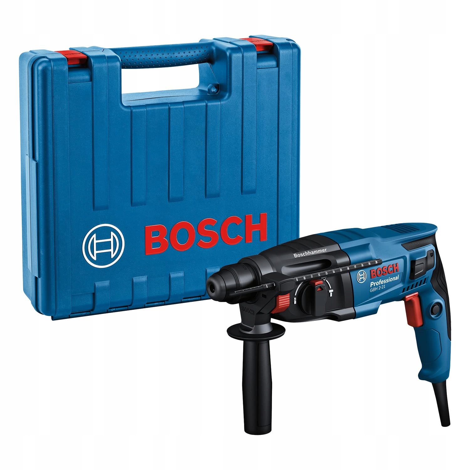 Bosch Gbh 2-21 vrtací kladivo s Sds plus a kufrem