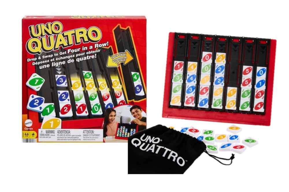 Gra Mattel Uno Quatro HPF82 PUD5