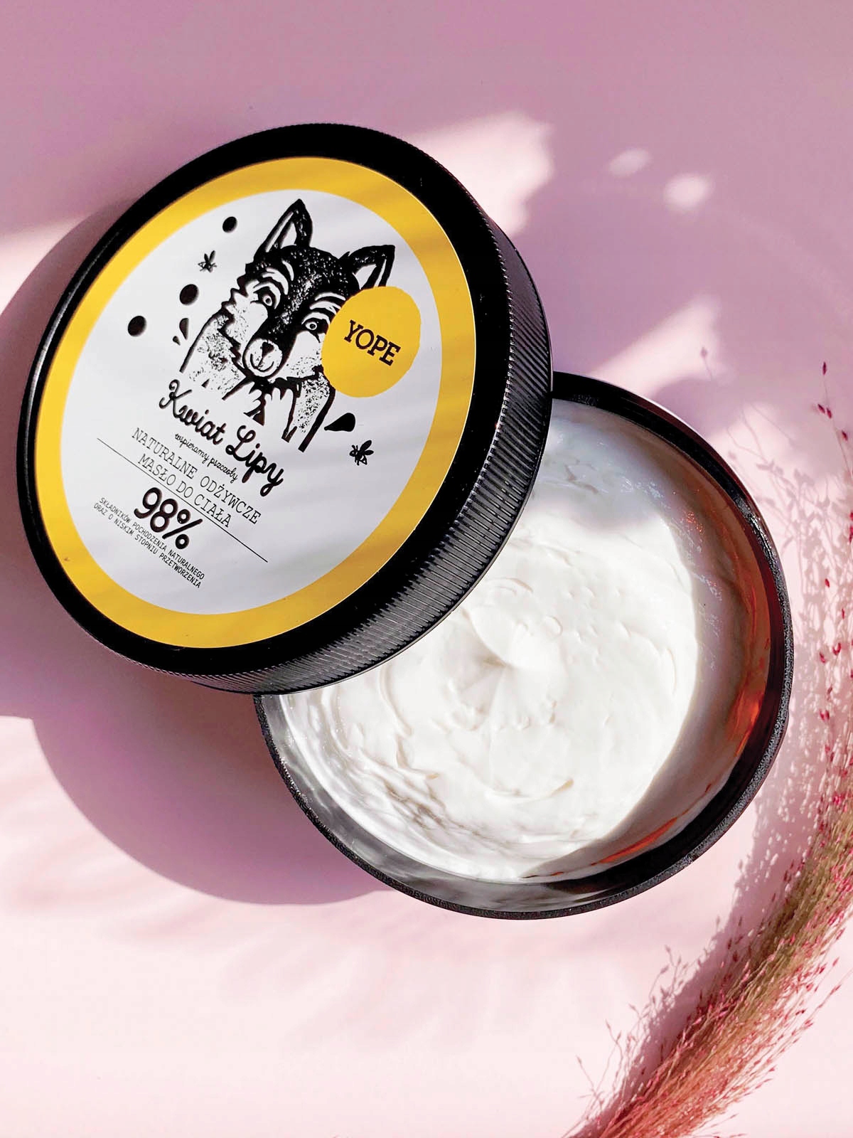 YOPE Naturalne Masło do ciała KWIAT LIPY 200ml Rodzaj masło