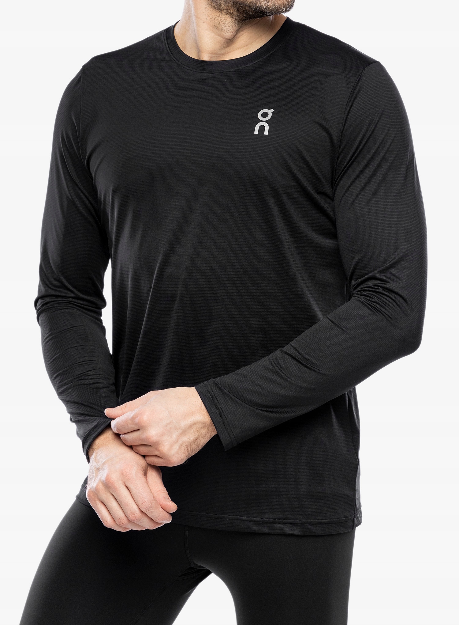 Bluza do biegania On Running Core Long-T black S