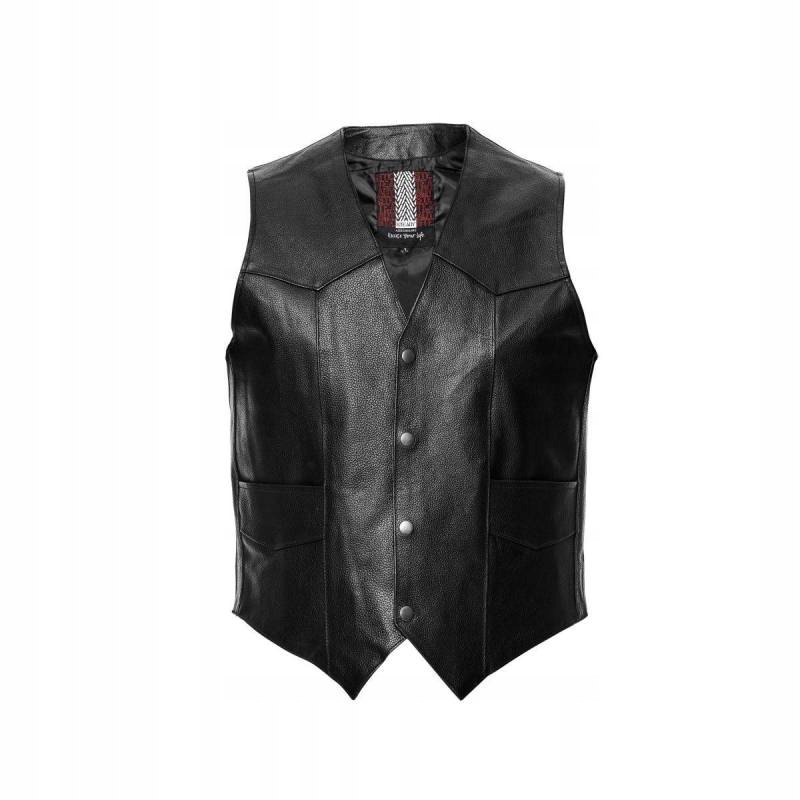 Unikátní Vesta na motorku Kožená Kůže