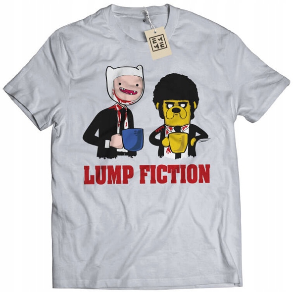 

Koszulka Lump Fiction Adventure Time szara XL