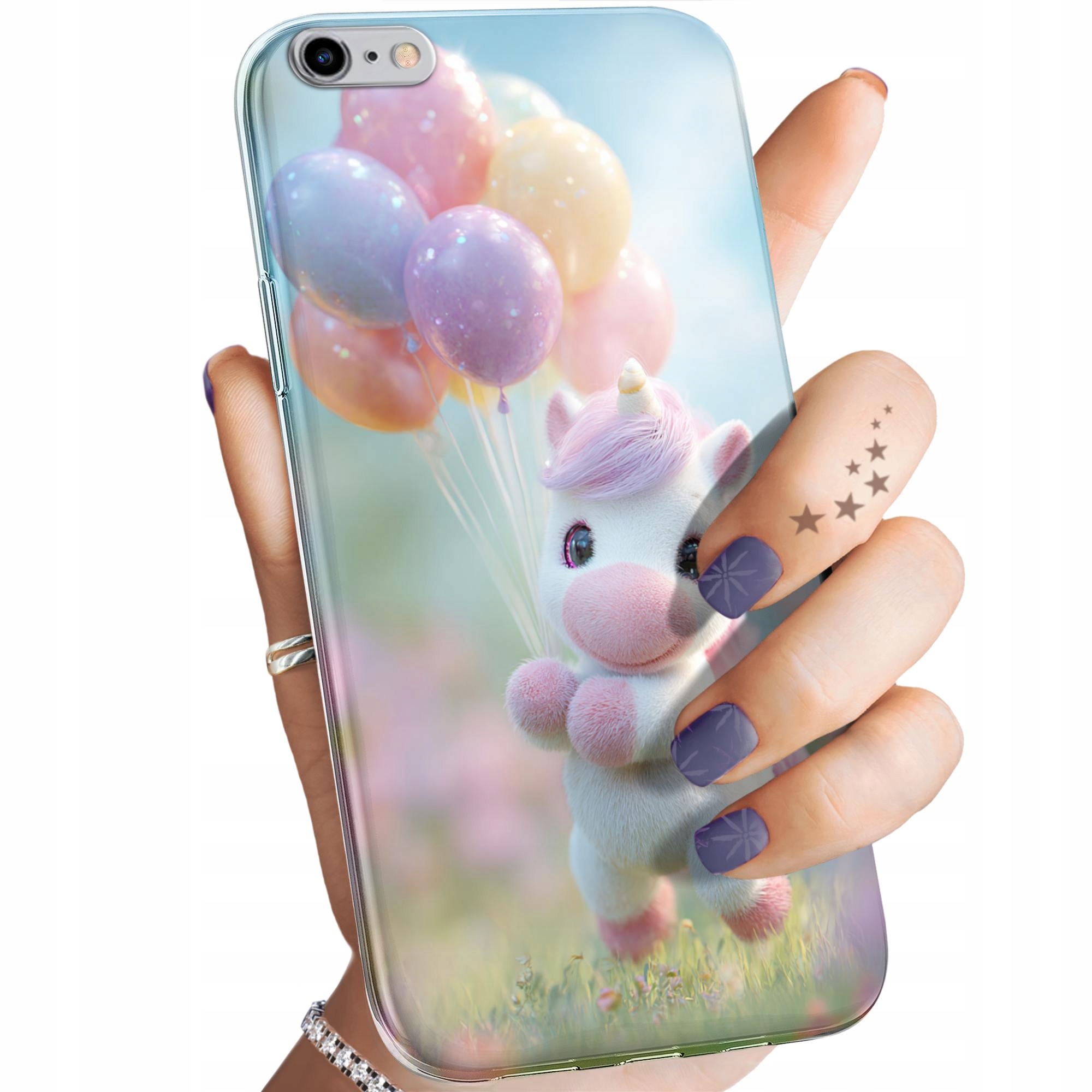 Etui Do Iphone 6 Plus 6S Plus Jednorożec Bajki Księżniczki Obudowa