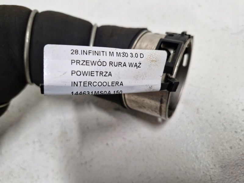 INFINITI m M30 3.0 d патрубок труба шланг Воздух интеркулера 144631MS0A