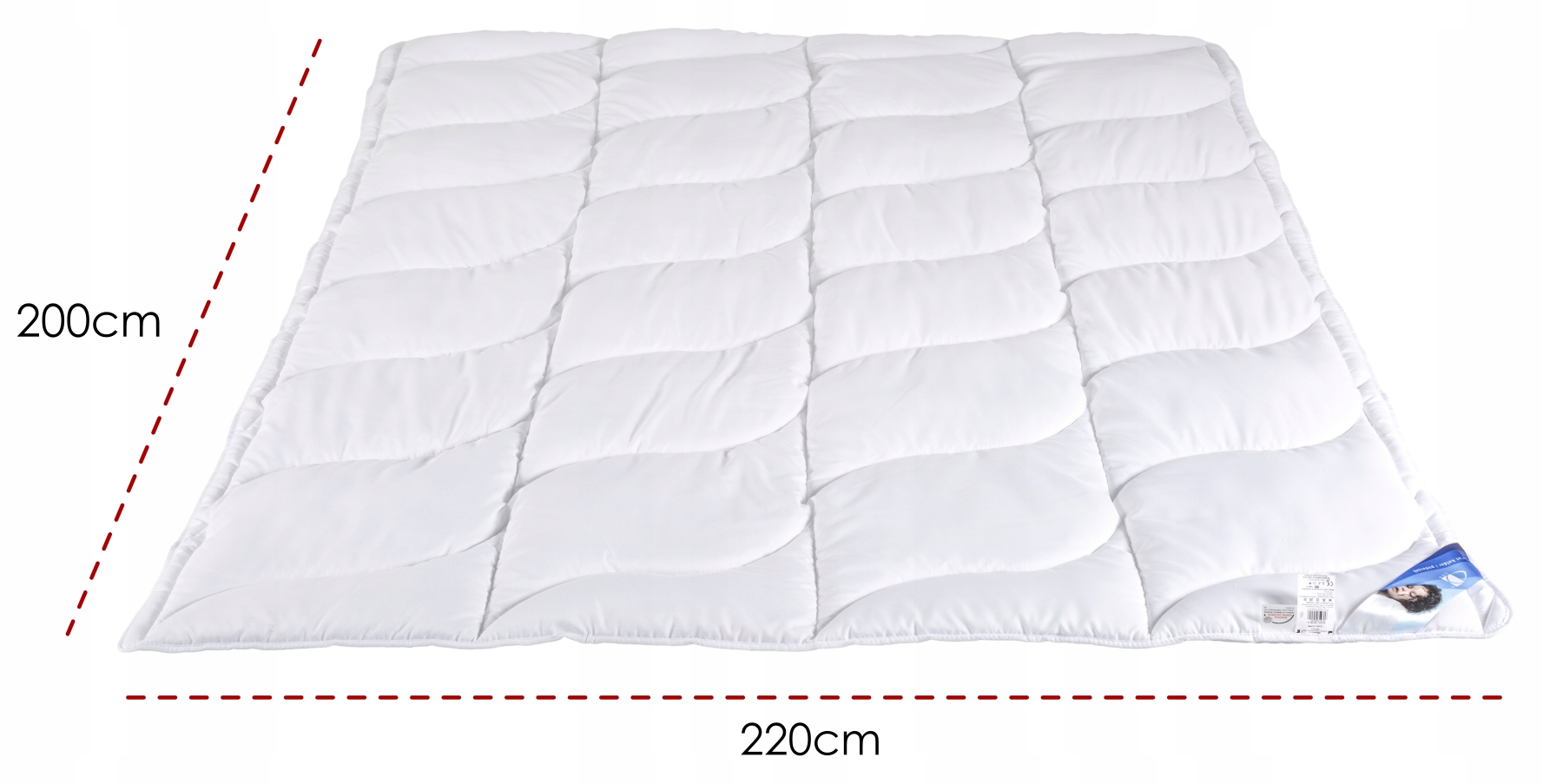 ANTYALERGICZNA Kołdra CAŁOROCZNA Dormi 220x200 Duża POLSKA Lekka AMW JAKOŚĆ Sezonowość kołdry całoroczna