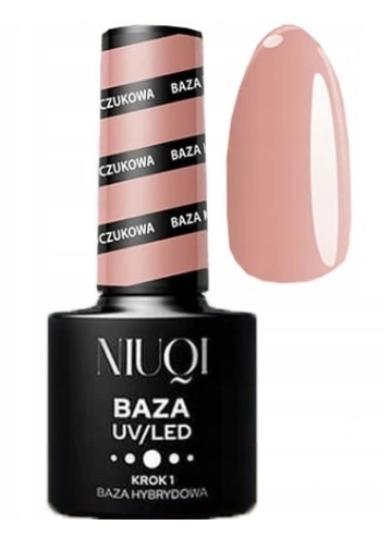 

Niuqi Baza hybrydowa kauczukowa 5ml Brzoskwinia