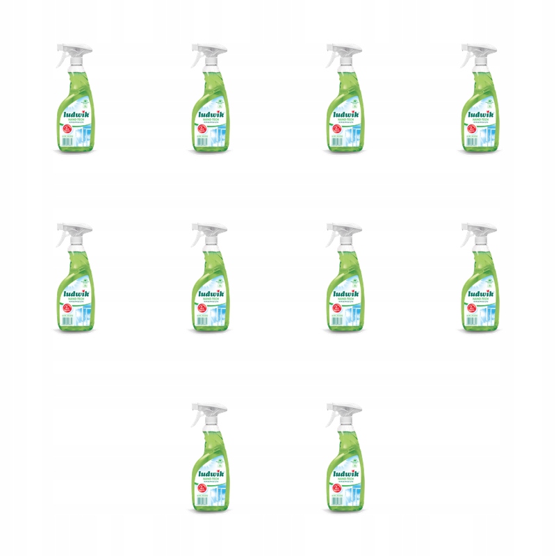 Ludwik tekutý přípravek na sklo a glazuru 600 ml – nano-tech zelené jablko X10